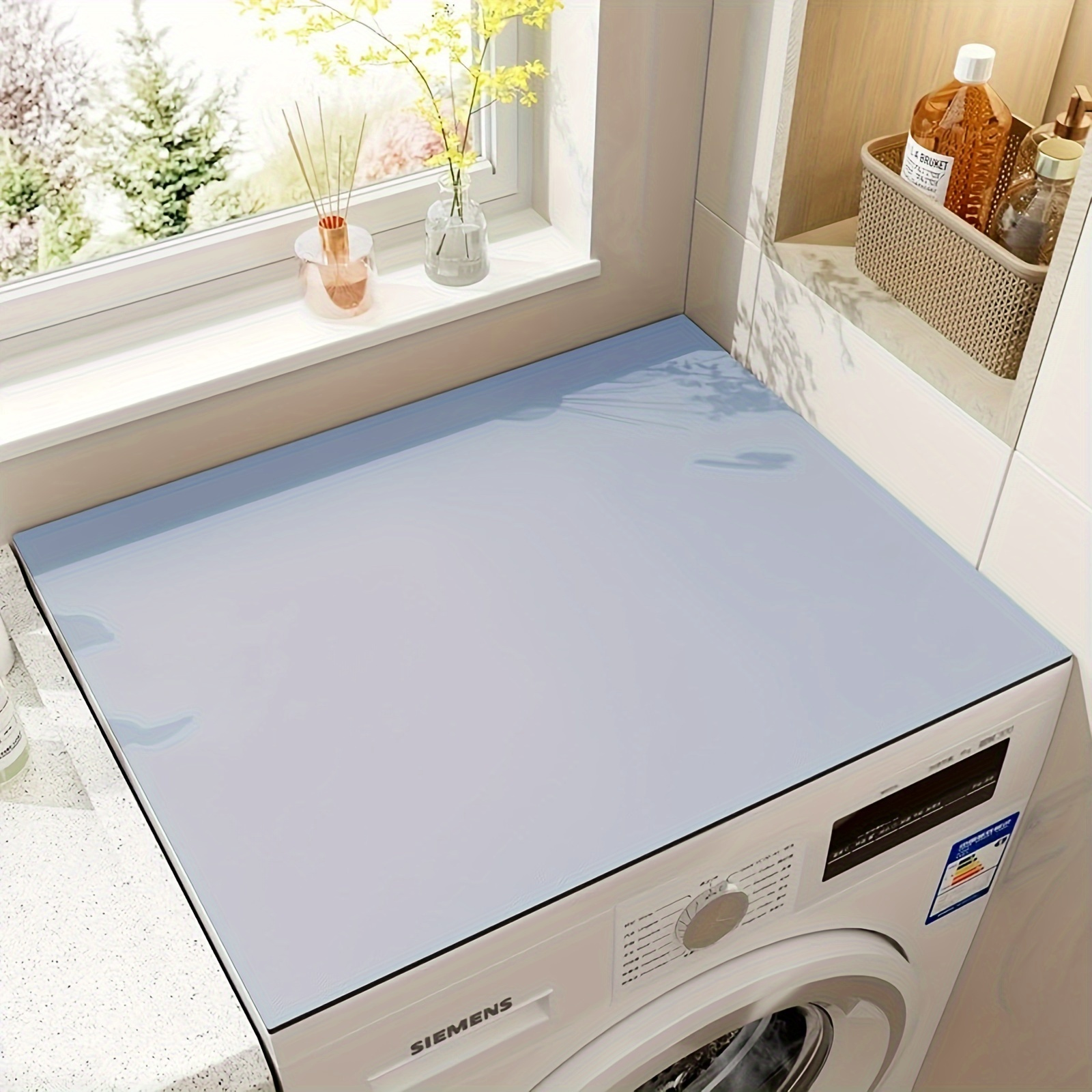Washing Machine Cover Waterproof 210d Cloth Dryer Dustproof - Temu