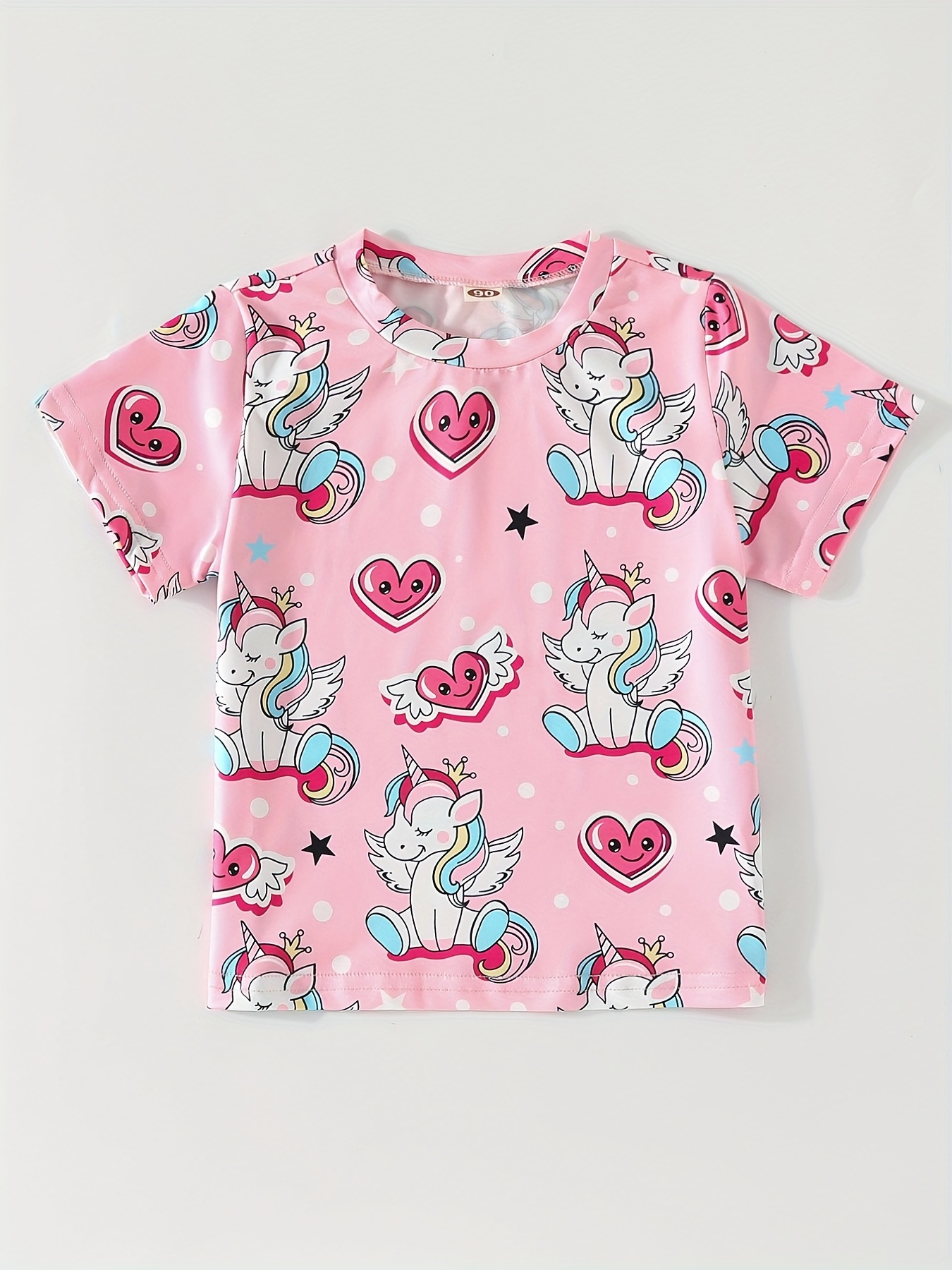 Camisa De Unicornio Para Niñas - Temu