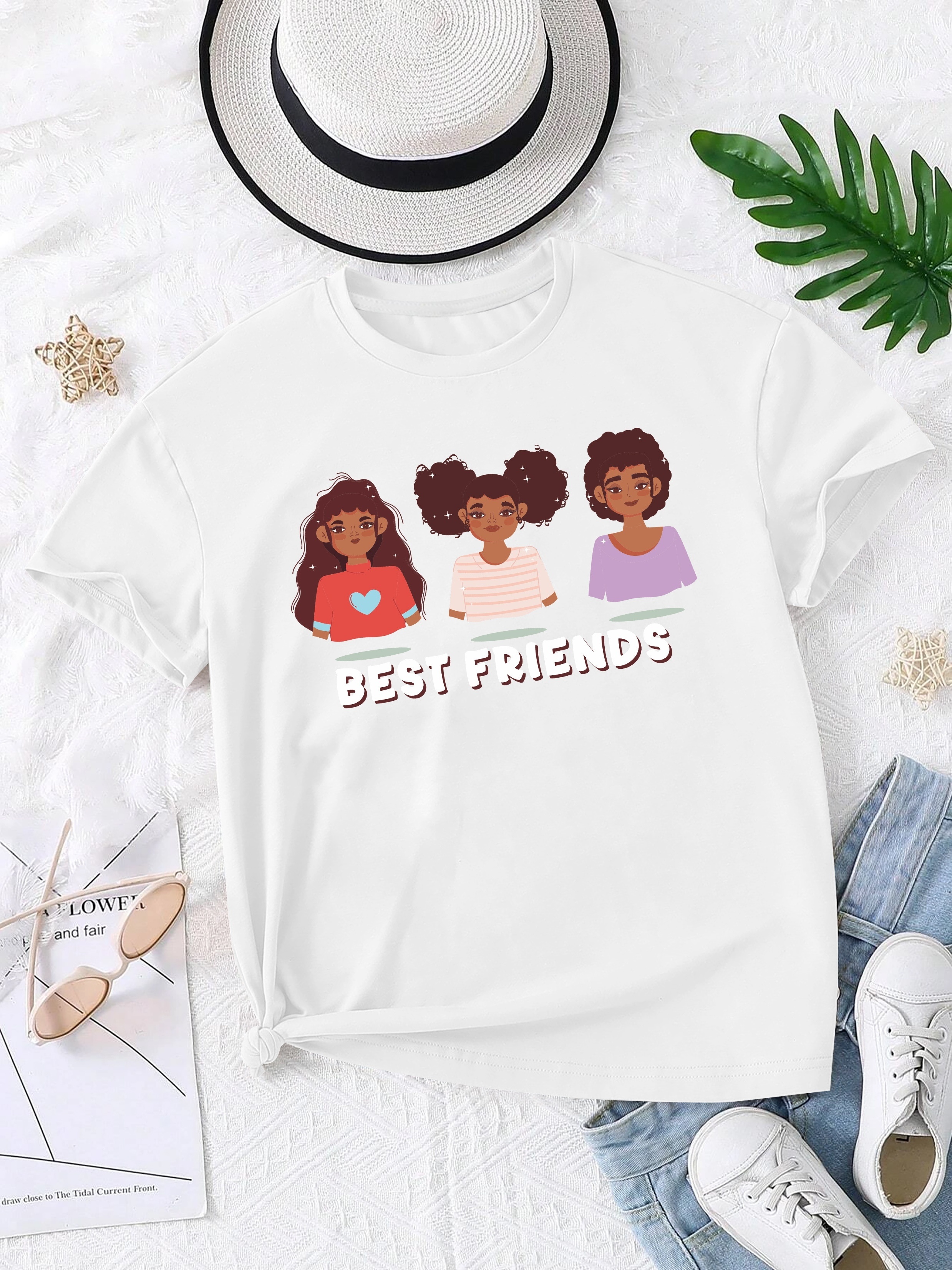 Girls Stylish T Shirt las Vegas Letters Graphic Print T Shirt For Summer,  Cotton Kids Cute Clothing - Temu Australia