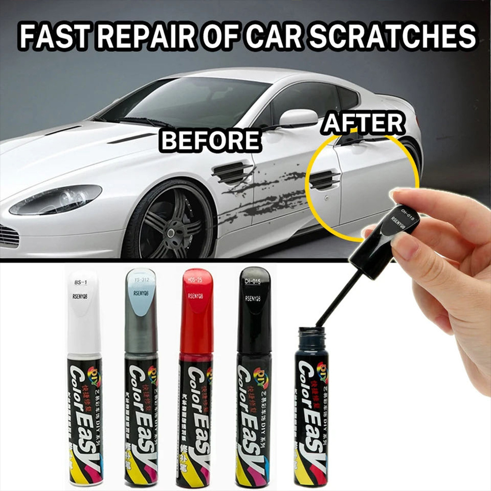 Eleven Color Leather Touch Up Paste To Repair Scratches And Cracks Car  Leather Seat Sofa Touch Up Paste Floor Touch Up Paint Pen