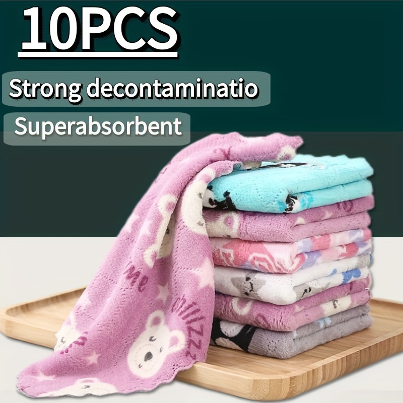  Mia'sDream Trapos de algodón natural, juego de toallas de cocina  y paños de cocina de tejido gofre, toallas de mano suaves y absorbentes, 12  x 12 pulgadas, paquete de 6 unidades (
