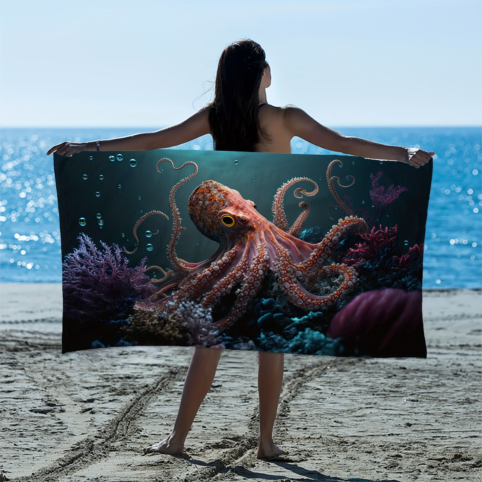 Octopus Towel - Temu Australia