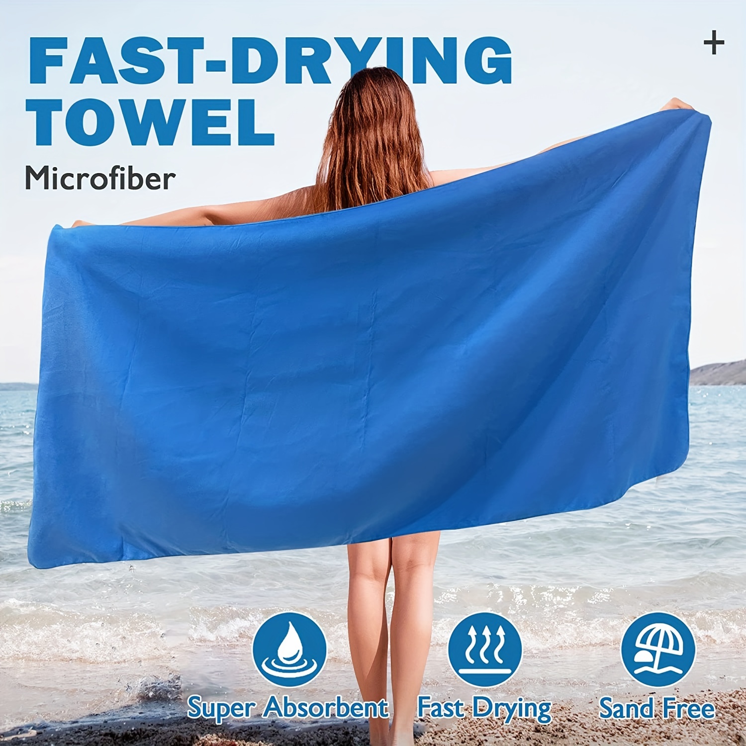 Microfiber Beach Towel Oversize Clearance,extra Large 59x29.5