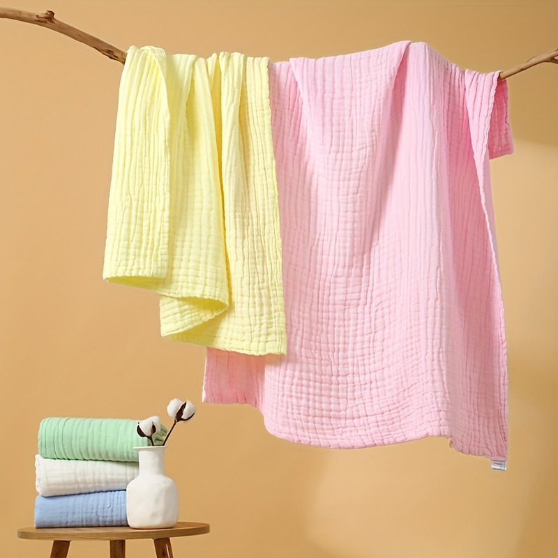 Pure Cotton Towel, 32 Strands Towel, Thick Absorbent Towel, Daily  Necessities, Gift - Temu