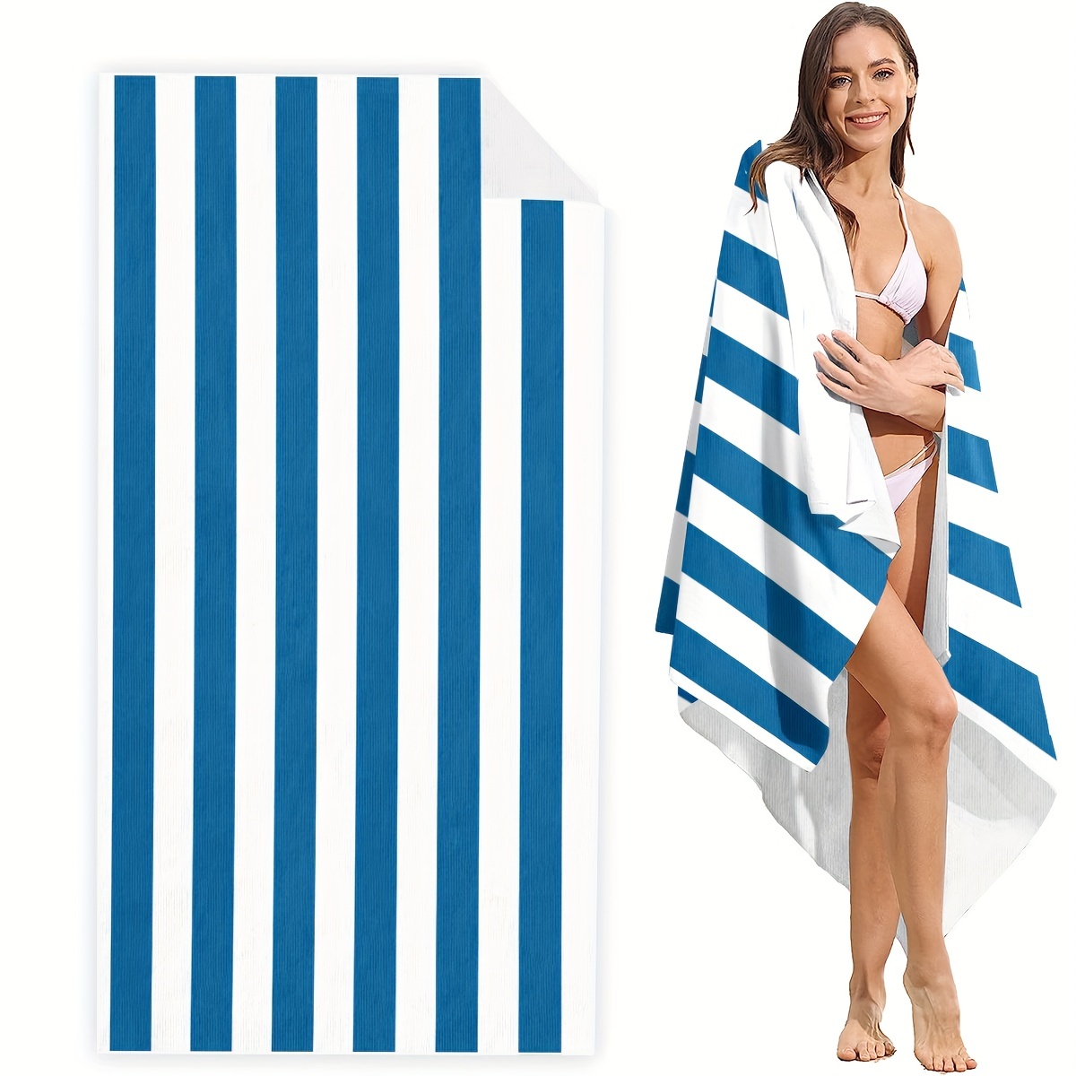 Super Absorbent Bath Towel Cotton Soft Adult Large Beach - Temu