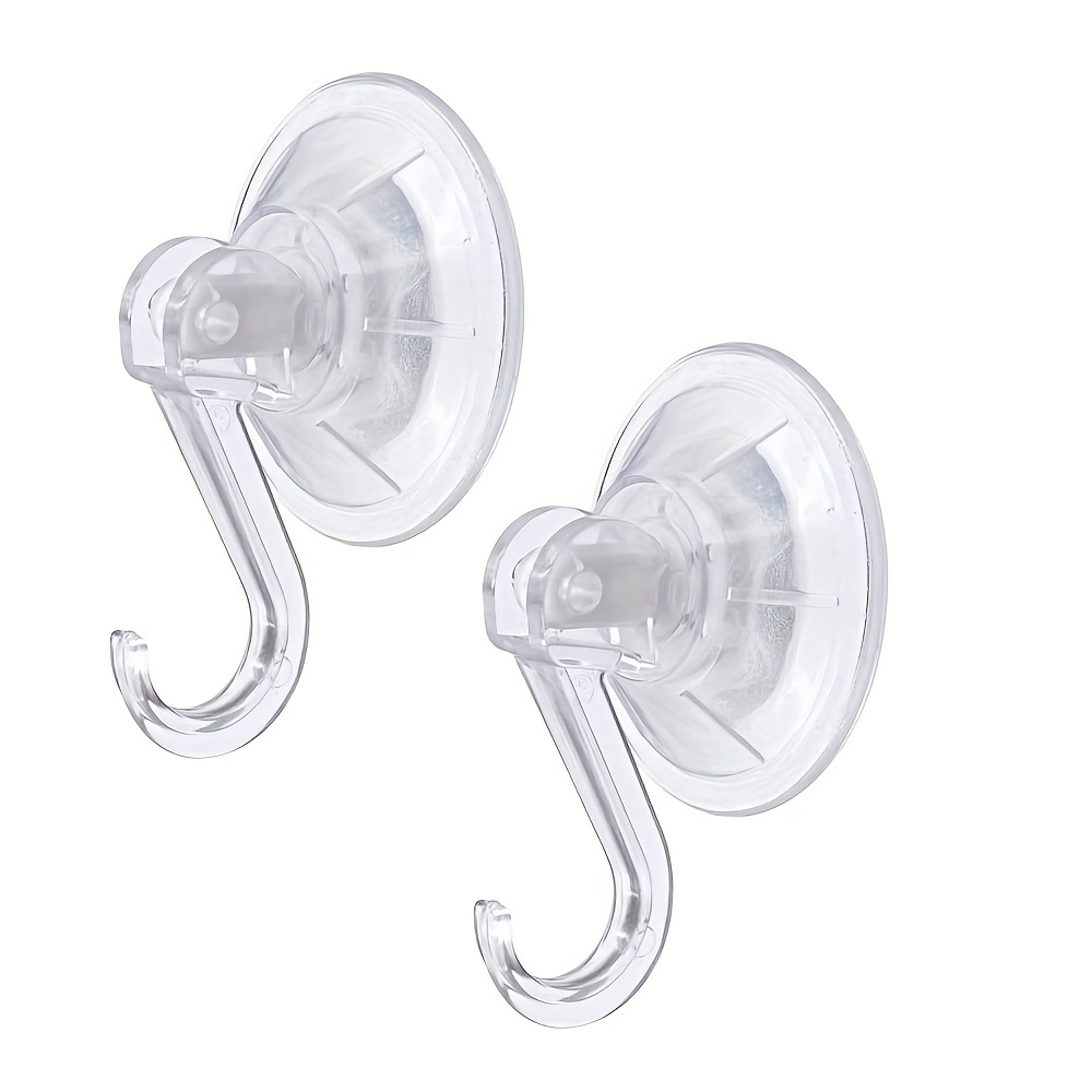  SOCONT Suction Cup Hooks for Shower, Heavy Duty Vacuum Shower  Hooks for Inside Shower, Silver-Plated Plished Easy to Install Super  Suction for Kitchen Bathroom Restroom,2 Pack : Home & Kitchen