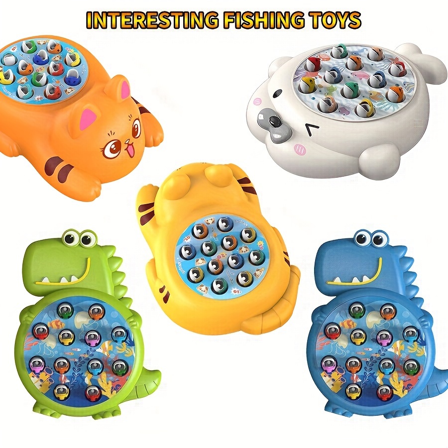 Fishing Game Toy Cartoon Ocean Animals Game Family - Temu Germany