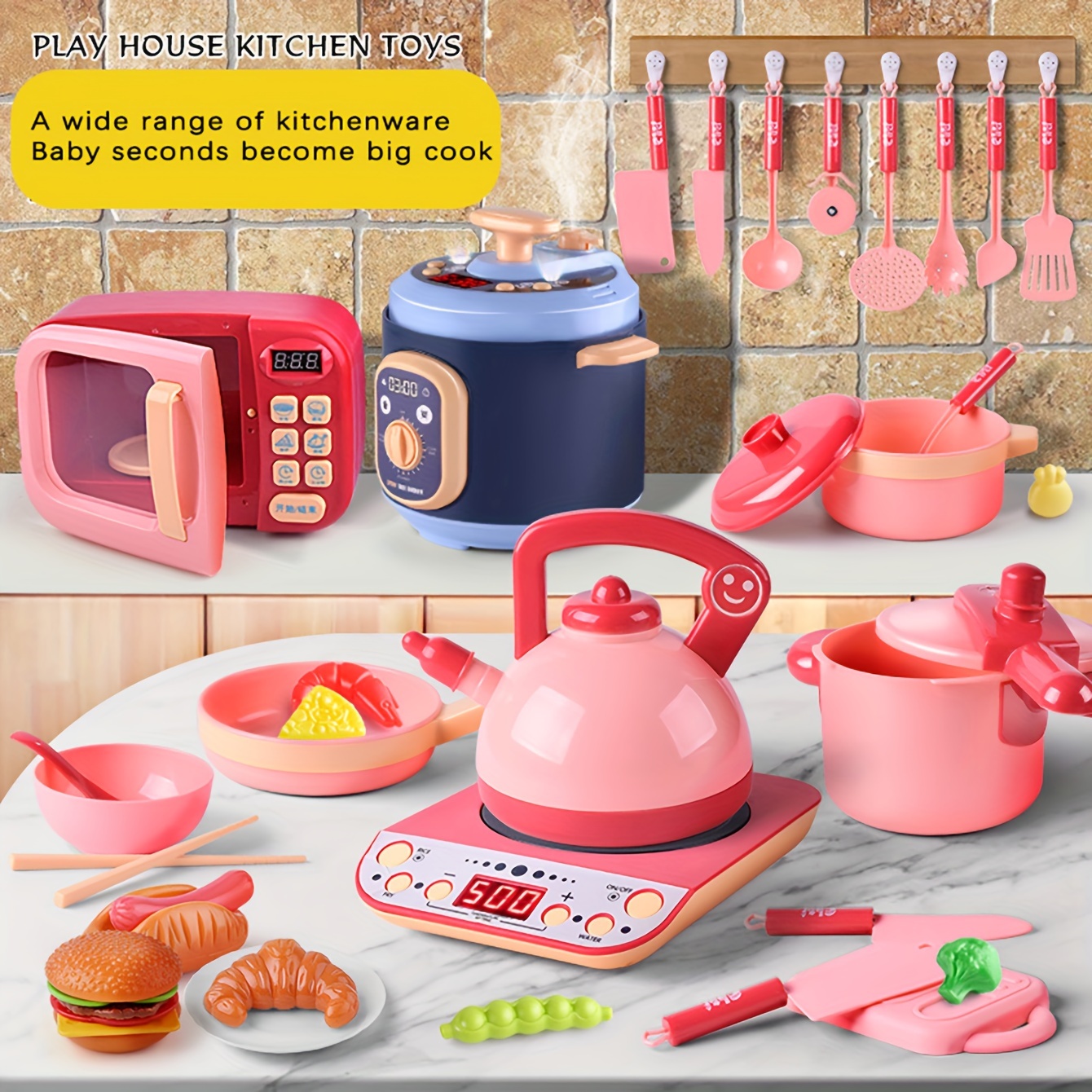 Fun Kitchen Play House Toys Role playing Little Chef - Temu