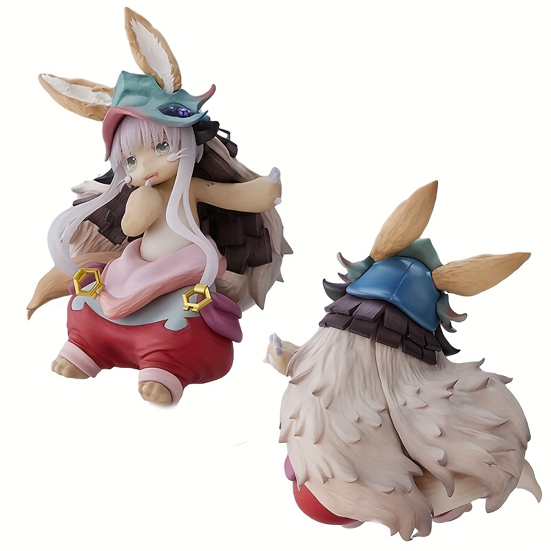 10cm Q Version Made In Abyss Anime Figure Nanachi Figma Pvc Action Figure  Japanese Cute Model Toys Collection Doll Gifts - Action Figures - AliExpress