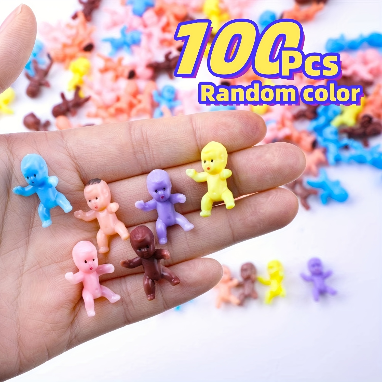 Mini Plastic Babies Tiny Plastic Babies Small Baby King Cake - Temu