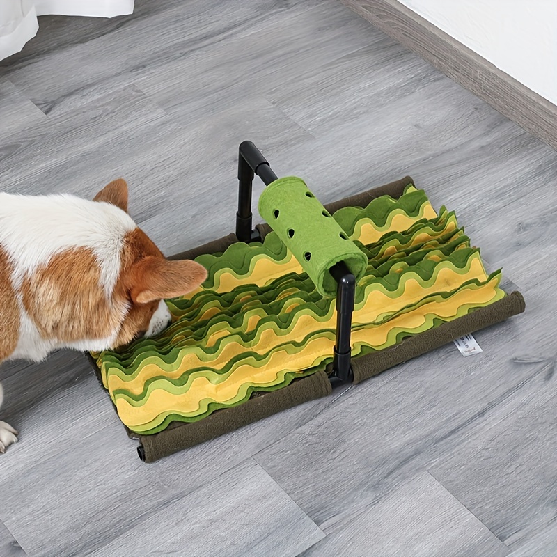 Dog Snuffle Mat With Rolling Food Leaking Toy Pet Slow Feeding Pad Pet  Sniffing Mat Dog Training Toys - Temu