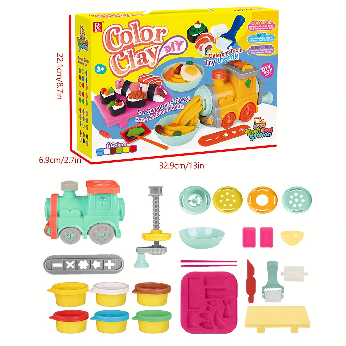 MT1257401 JUEGO DE PLASTILINA CON ACCESORIOS – Mega Toys de Mexico