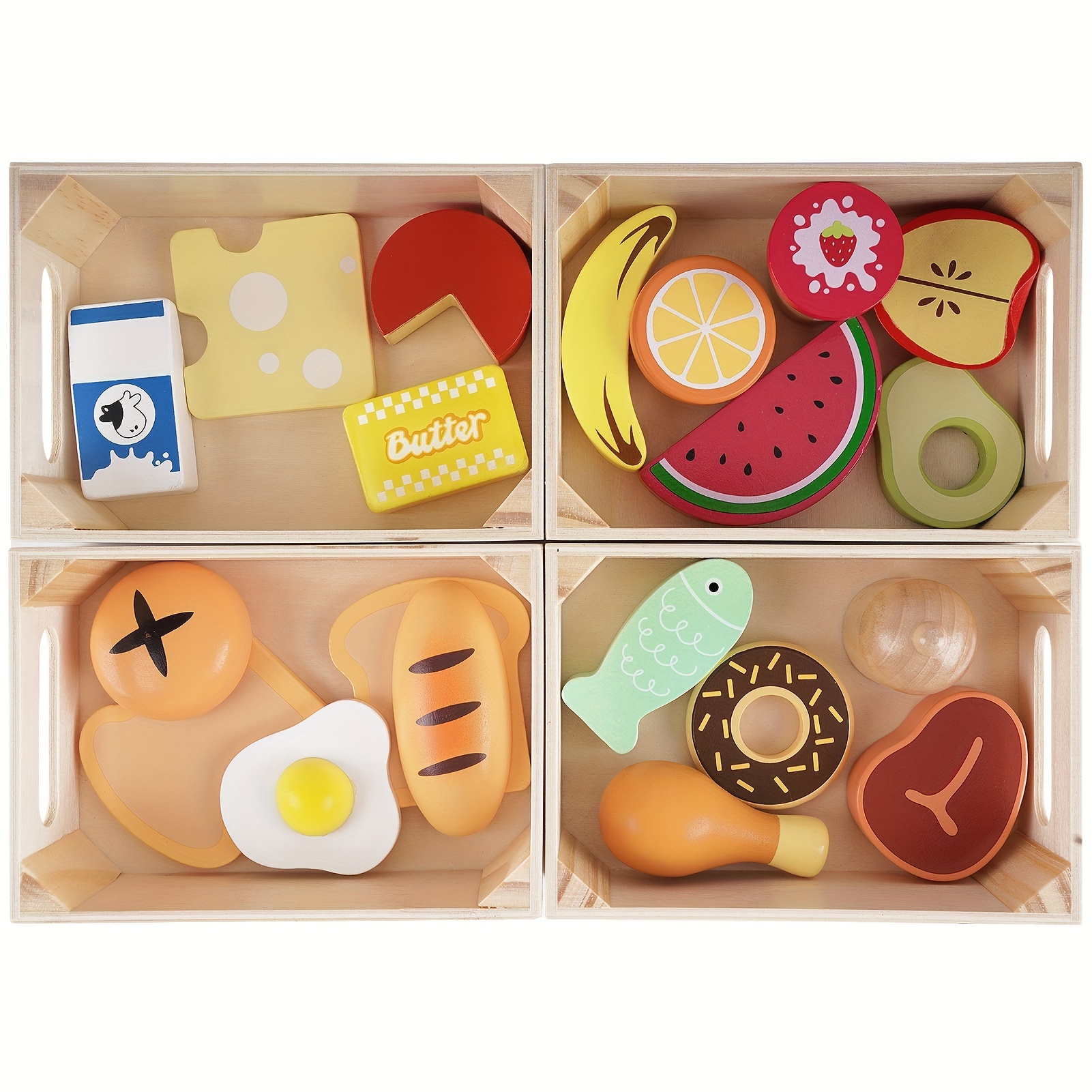 Wooden Play House Baked Cookie Toys Simulation As Chef Play - Temu