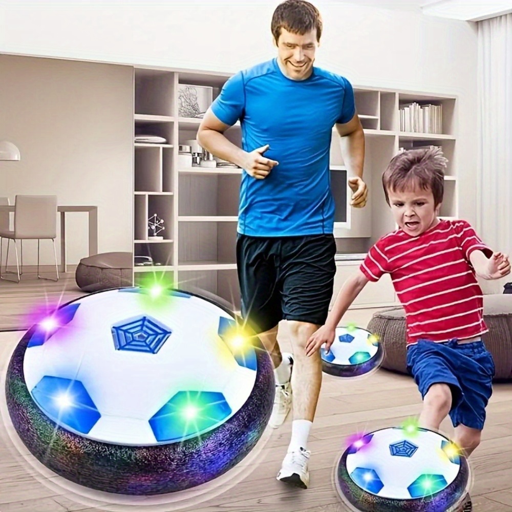 Kiboule Brinquedos Toyk Boy - Bola De Futebol Led Hover - Bola De  Treinamento Air Power Jogando Jogo De Futebol - Futebol (Preto)