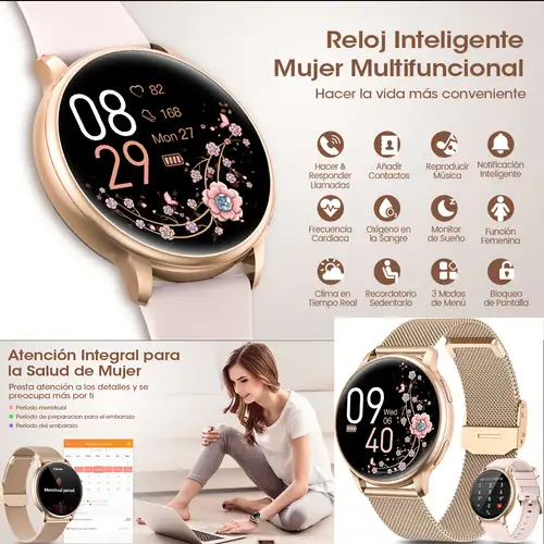 Reloj Inteligente Para Mujeres Iphone - Temu Chile
