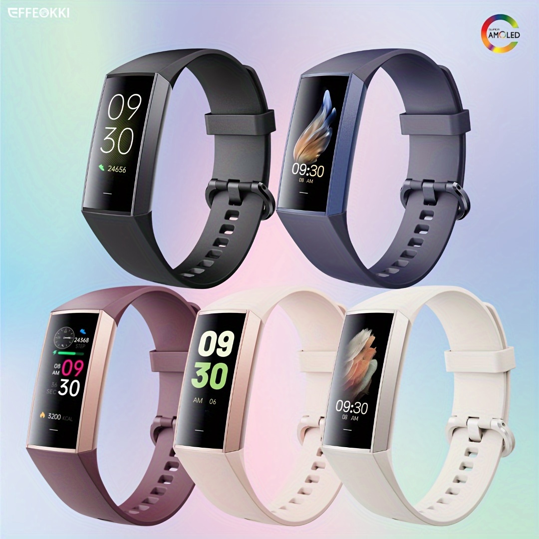 Always On Display Amoled Fitness Tracker For Man Women 1.1