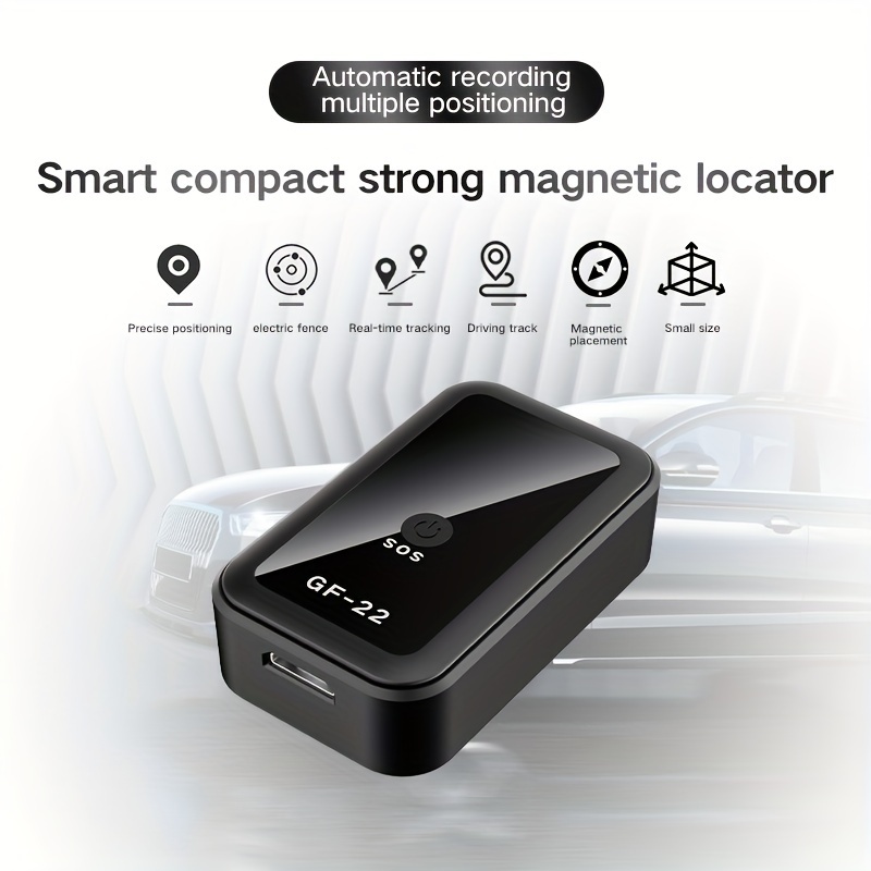 Super Portable GPS Locator With Recording Voice Function Mini GPS Tracker  Map Phone APP Real-time Tracking GPS in Car