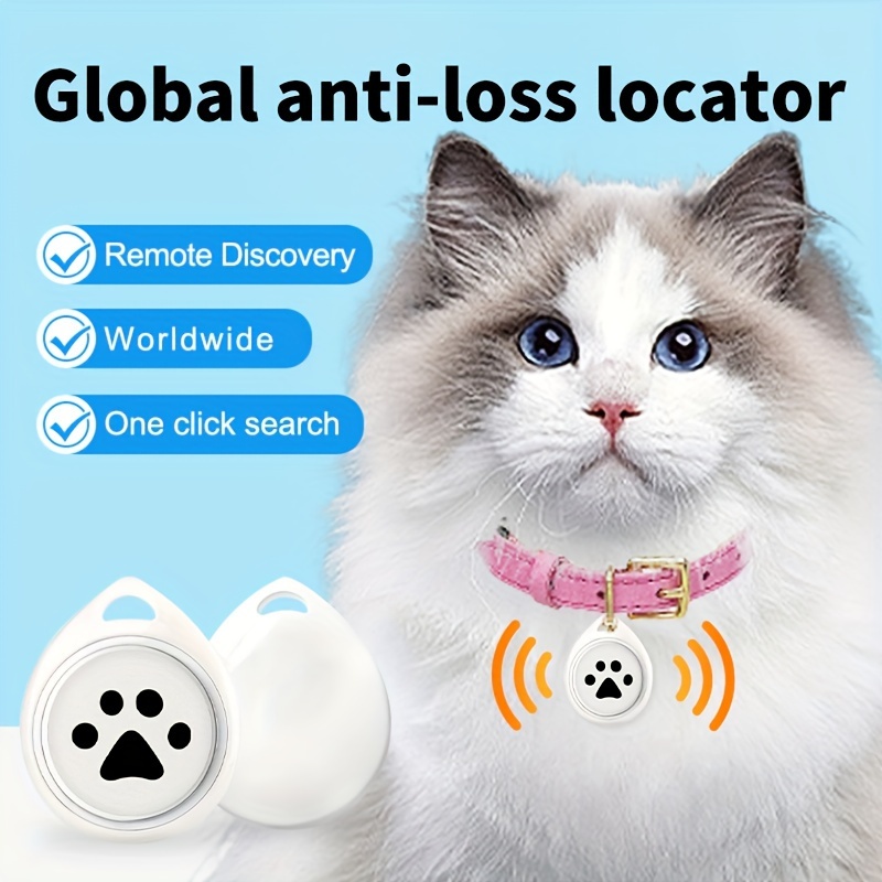 Protective Case With Keychain Loop And Silica Gel Pendant For Airtag For  Pet Dog And Cat Tracking Transparent Anti-lost Device - Temu