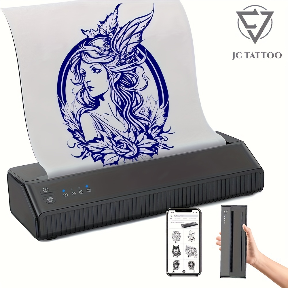 Itari M08f Wireless Tattoo Transfer Stencil Printer Tattoo - Temu