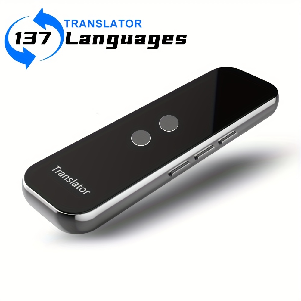 Auriculares traductores M8, dispositivo traductor de idiomas 144, música de  soporte de traducción bidireccional en tiempo real