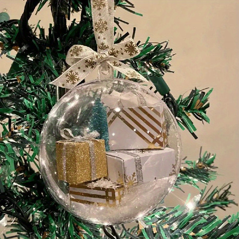 Clear Christmas Ornament - Temu