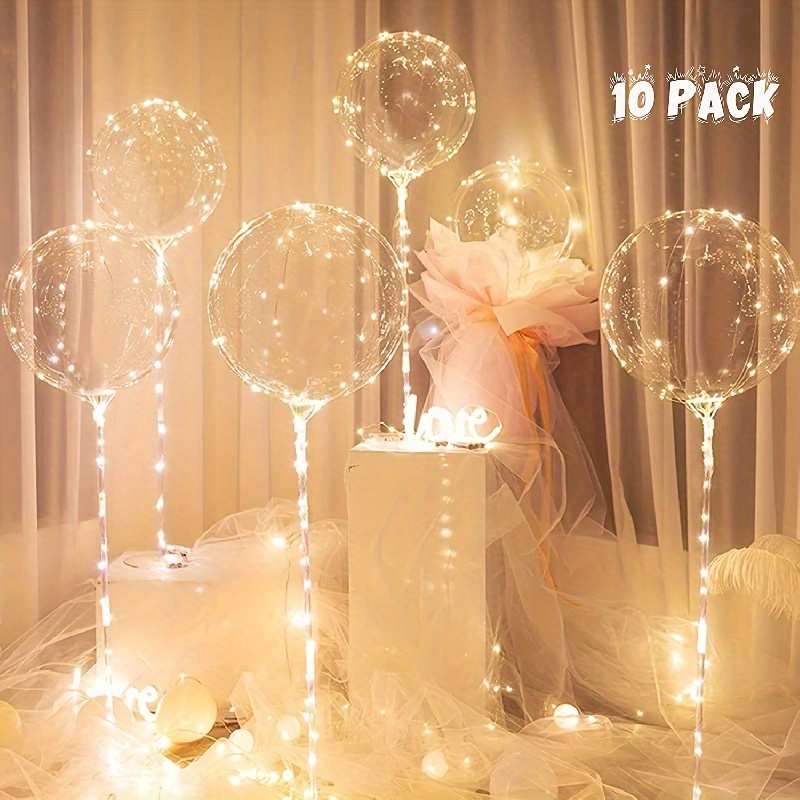 150pc Giant Clear Bubble Balloon Garland Kit-balloons Ranging 