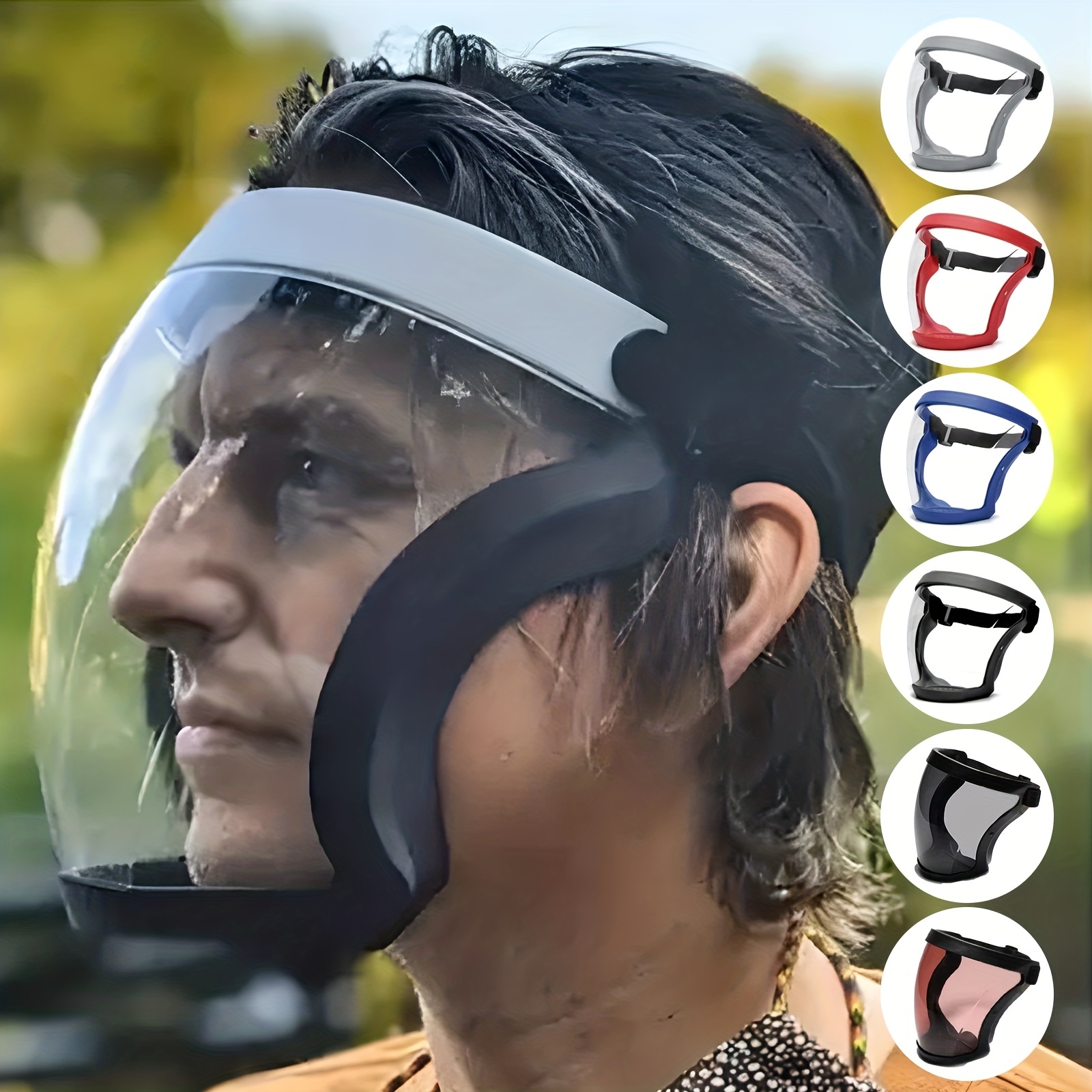 1 Protector Facial Nariz Rota Protector Facial Ajustable - Temu Mexico