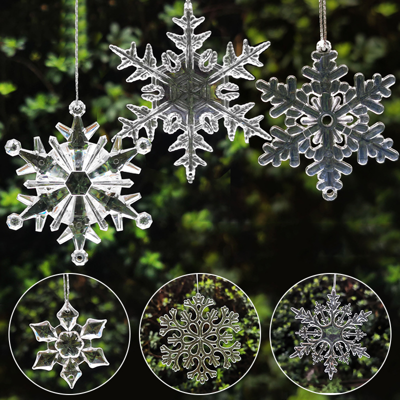 Snowflakes Ornaments - Temu