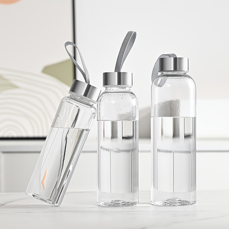 Durable And Lightweight Clear Plastic Water Bottle For - Temu