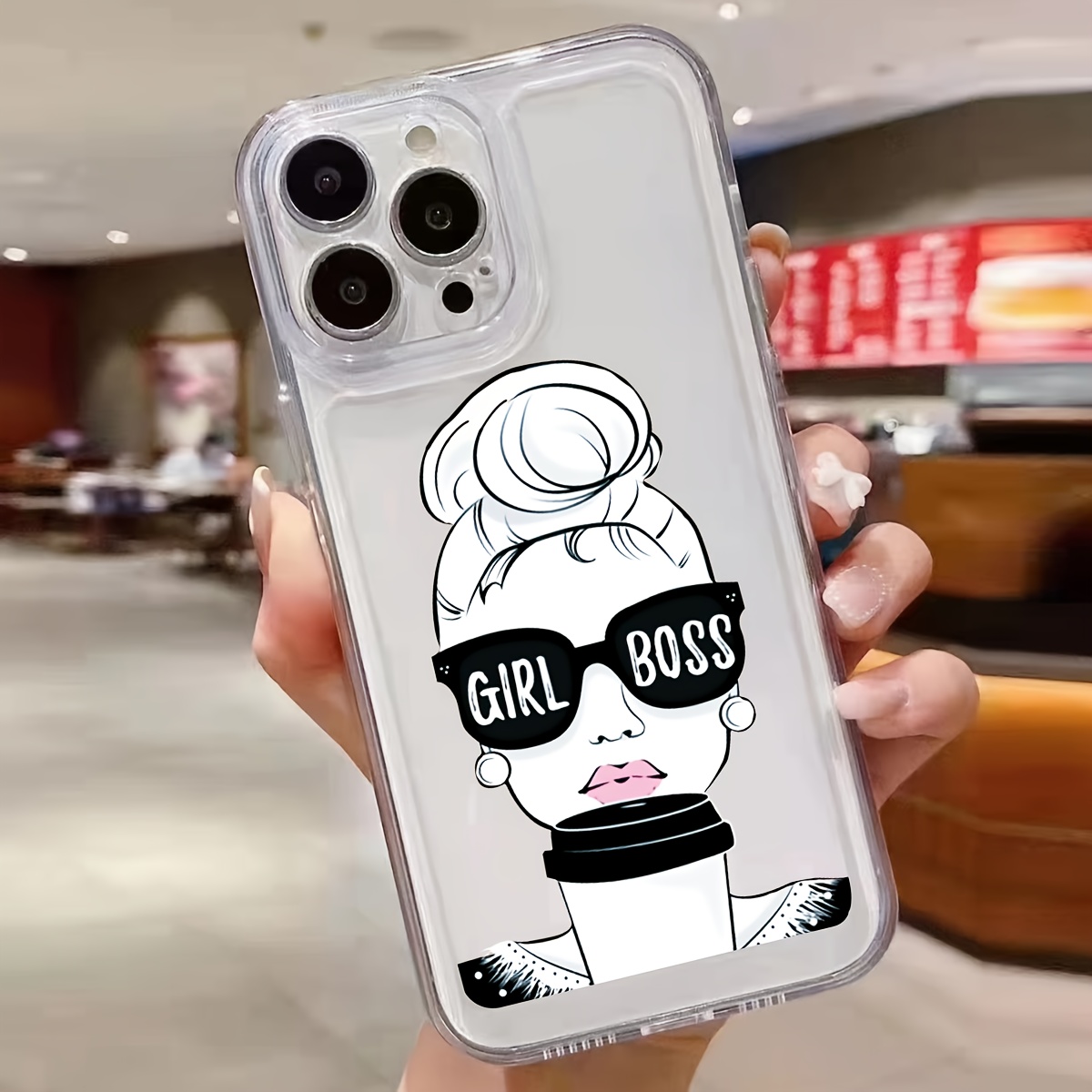 Funda Drink Milk Tea Boy Resistente Suciedad Iphone - Temu