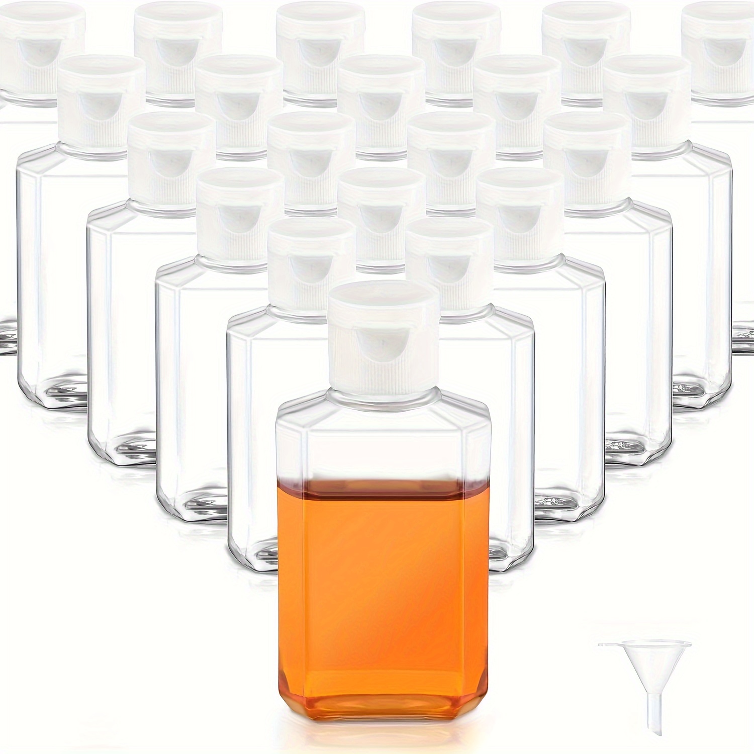 24pcs/lot 60ml 2oz White Clear Fine Mist Mini Spray Bottles With Atomizer  Pumps- For Essential Oils Travel Perfume - Refillable Bottles - AliExpress