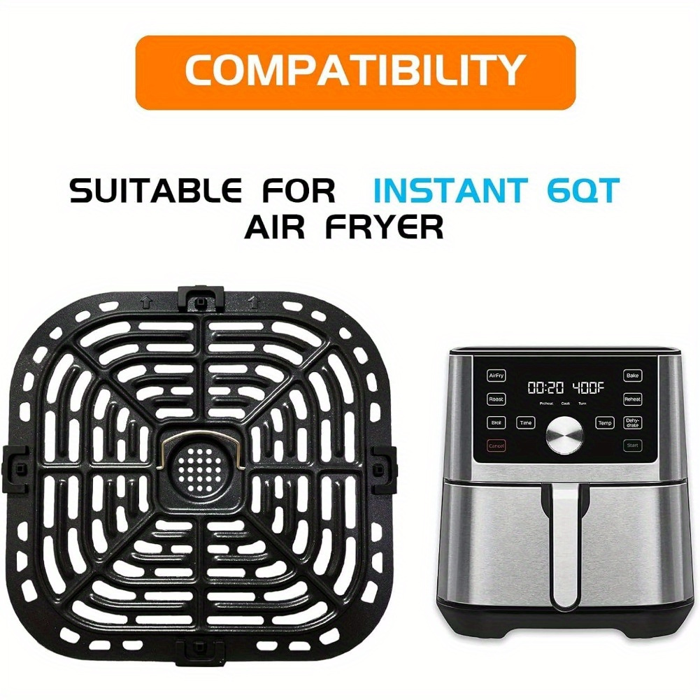 Accesorios para freidora de aire compatibles con Ninja Foodi Grill 5 en 1,  olla instantánea, Gourmia, Chefman, Power Vortex, más, estante para