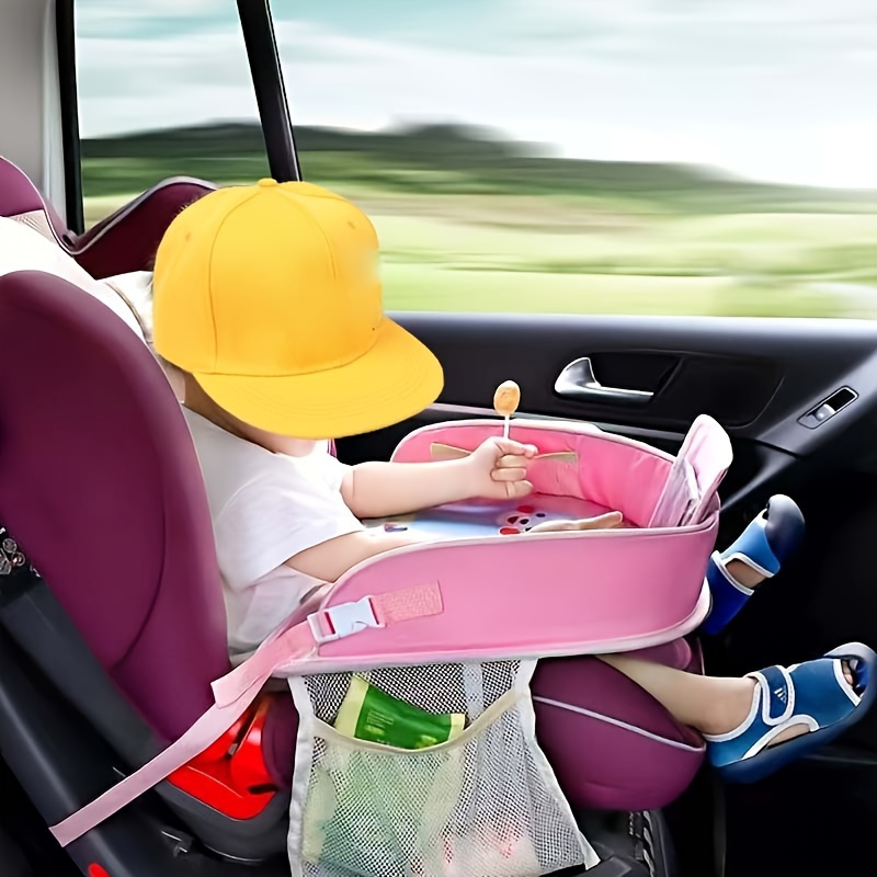 Auto Organizer Kinder,Klapptisch Auto Rücksitz,Rückenlehnenschutz Auto  Kinder mit Faltbarer Tischablage,Auto Schreibtisch mit Getränkehalter und  Handyhalter,Multifunktionale Auto Aufbewahrungstasche : : Baby