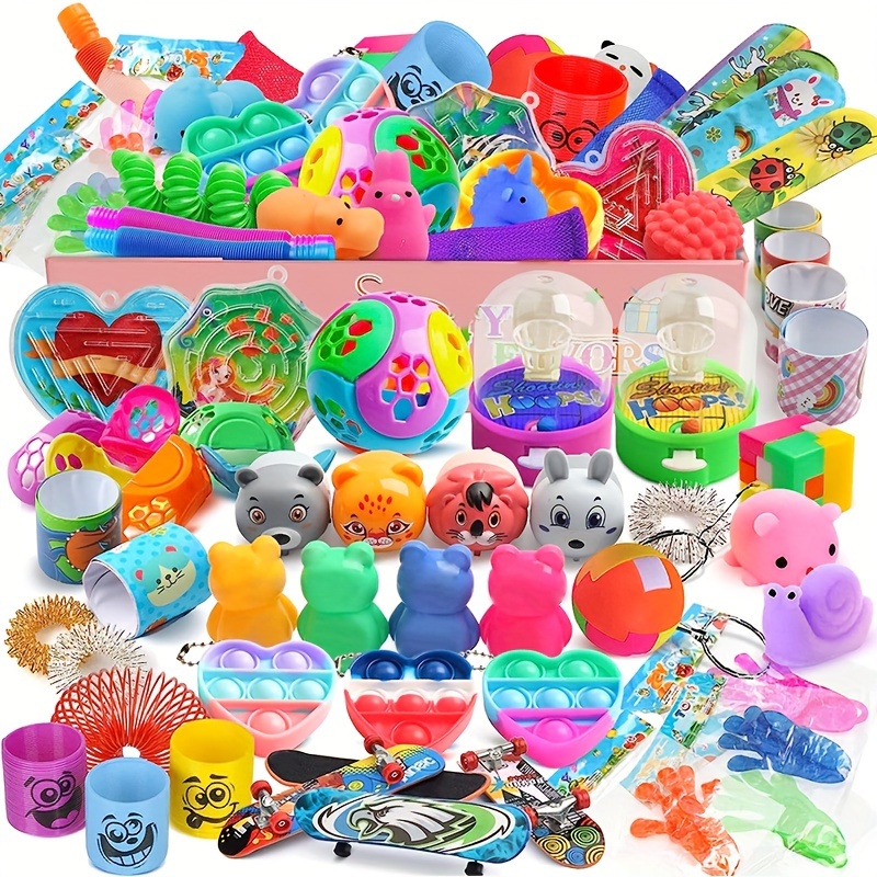 64 mini pelotas de fútbol de juguete, Fidget Spinners de fútbol para  recuerdos de fiesta, bolsas de regalos para niños, suministros de caja de  premios