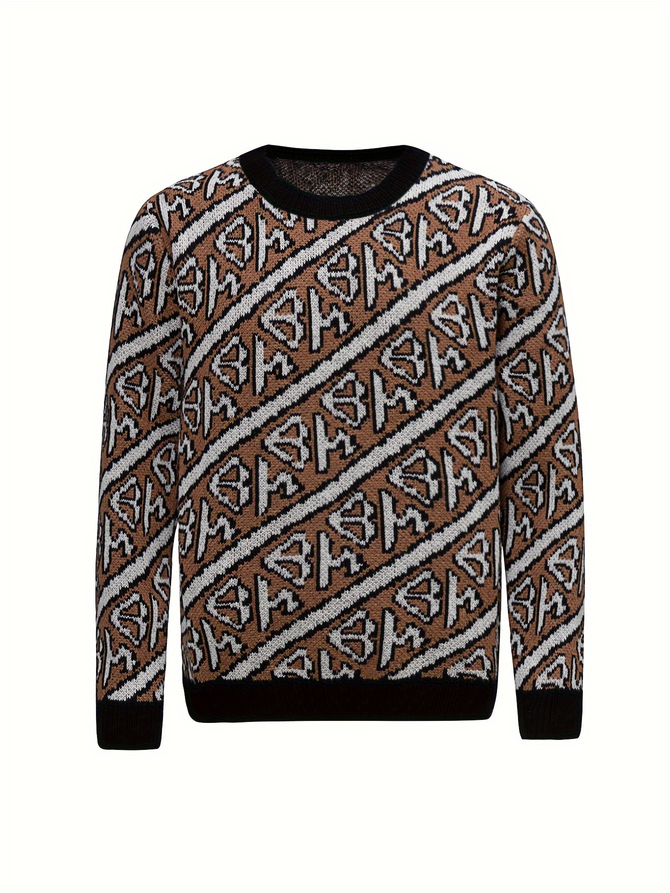 Louis Vuitton Crew Neck Regular Size Sweaters for Men for sale