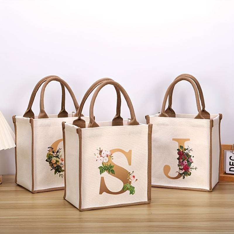 Kraft Paper Bags Simple Classic Tote Bags To Go Storage Bags - Temu