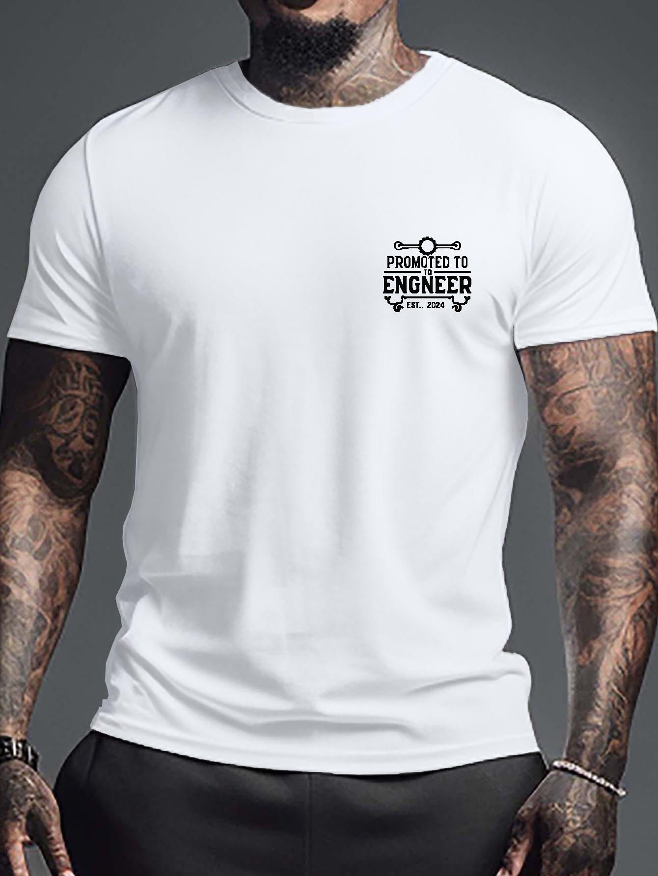 Camiseta Hombre manga larga cuello redondo 803-19-18 - Almacen del Ingeniero