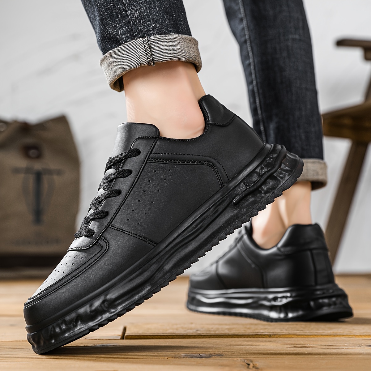 Platform hot sale mens sneakers