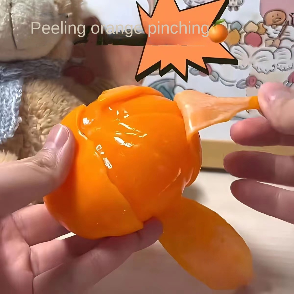 Stress Ball Fidget Toys Soft Squeeze Rebound Fruit Child ToysAdult