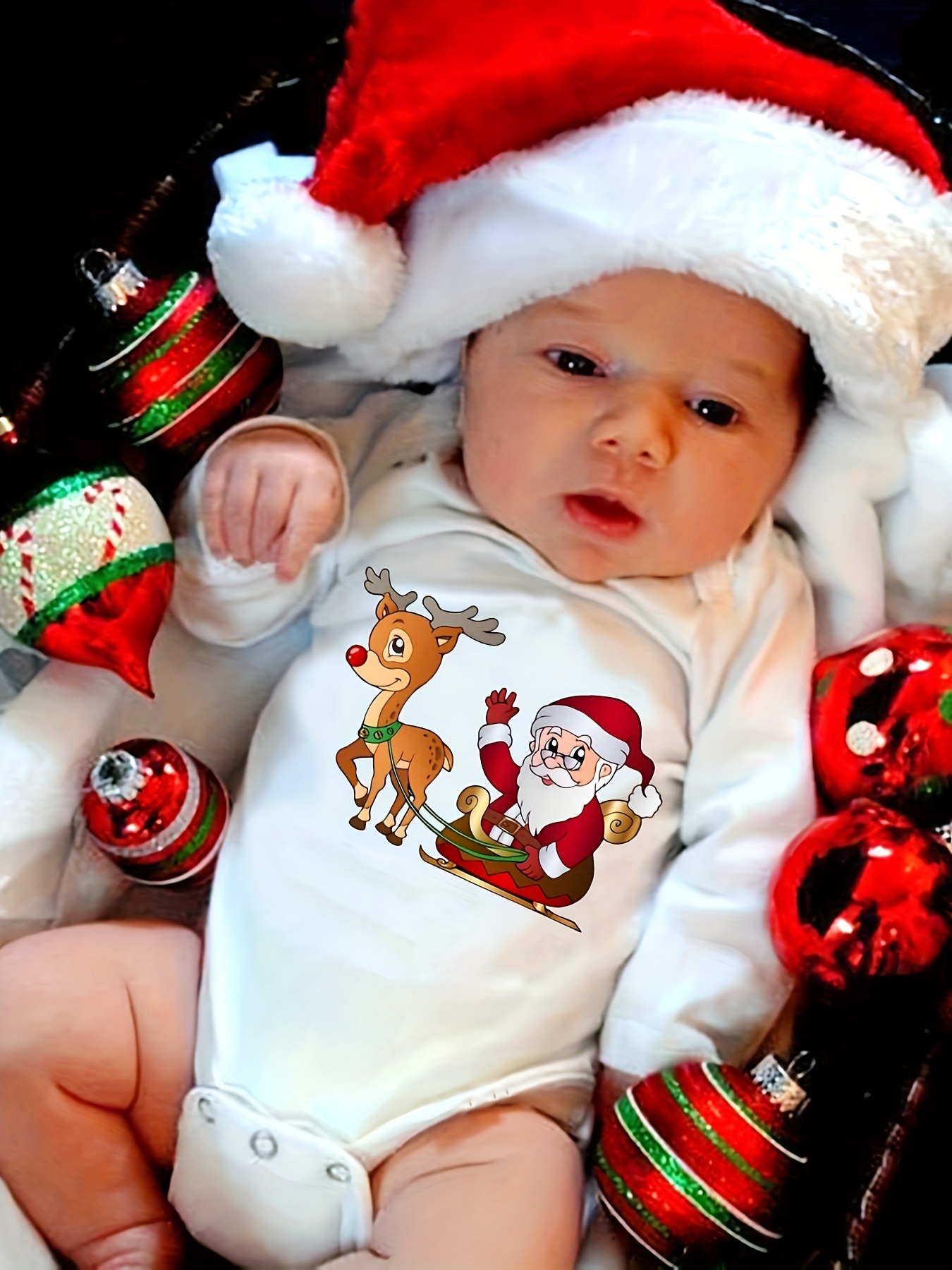 Santa baby hot sale outfit boy