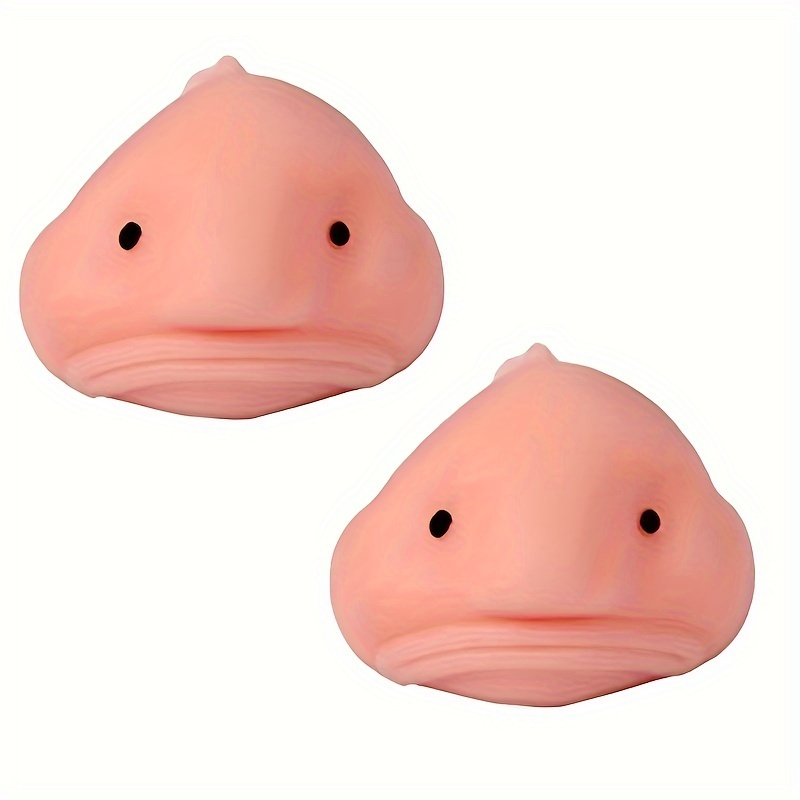 Blobfish Toy, Pull, Stretch and Squeeze Stress, Cute Fish Toy for Anxiety  Relief, Funny Cute Sensory Toys for Autism, Birthday, Christmas, Office