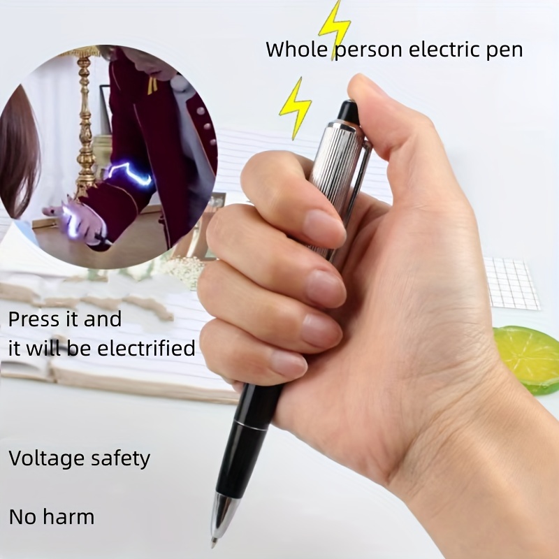 Prank Shock Pens - Electric Shocking Pen and Marker Set of 2