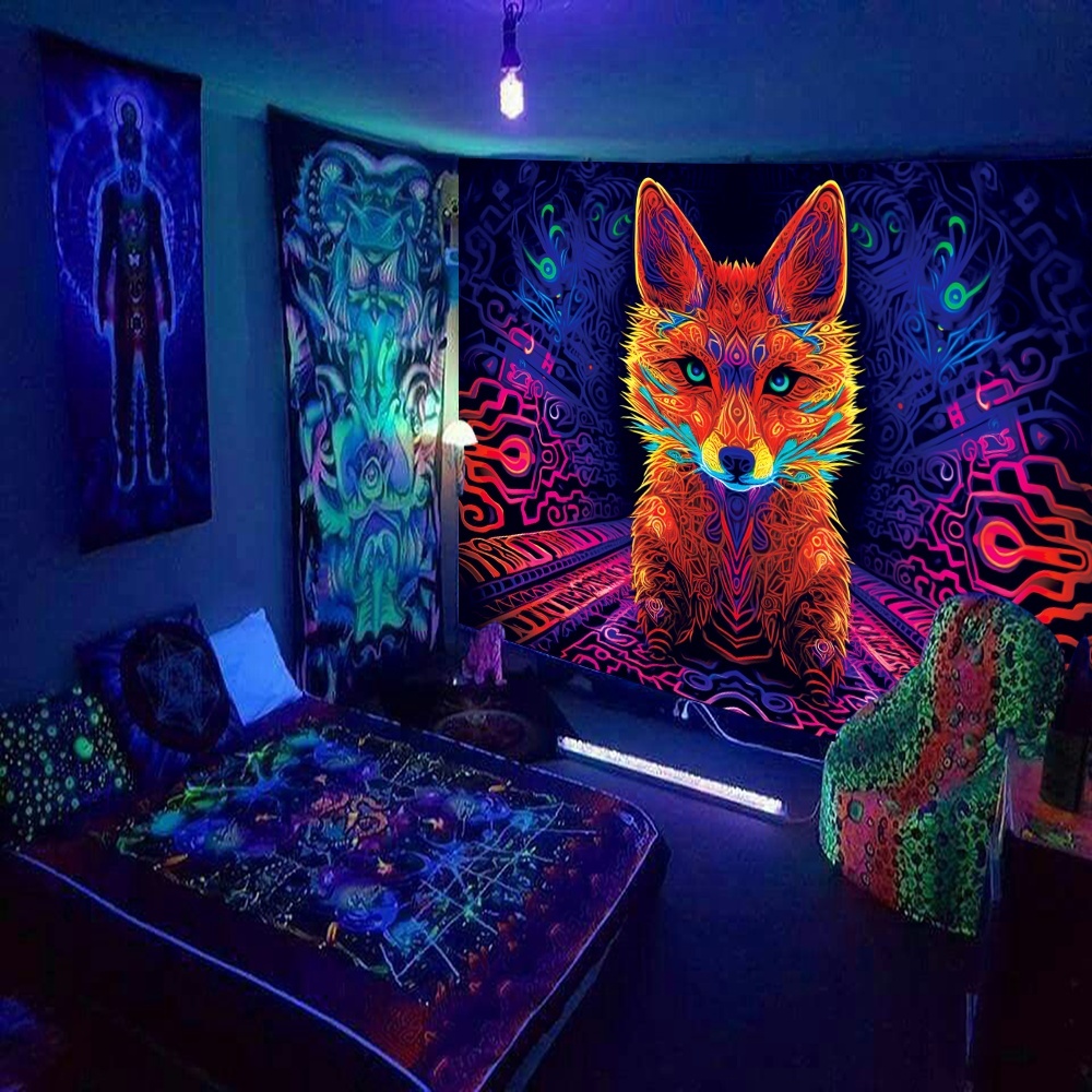 Smoking Girl UV Tapestry y2k Room Decor Bedroom Background Decorative Wall  Blankets