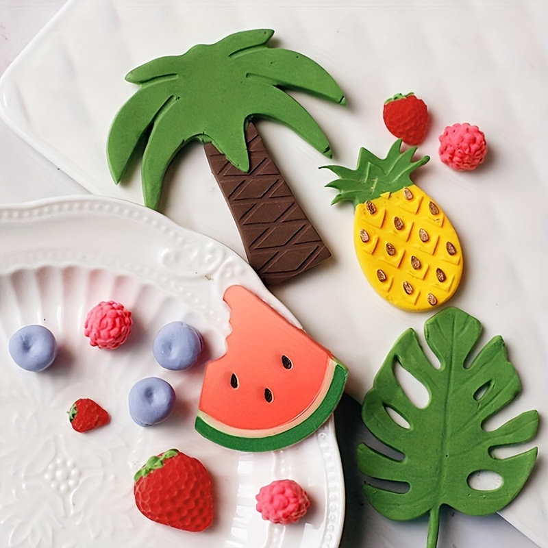 Fruit And Vegetable Sugar Flipping Silicone Mold Strawberry - Temu