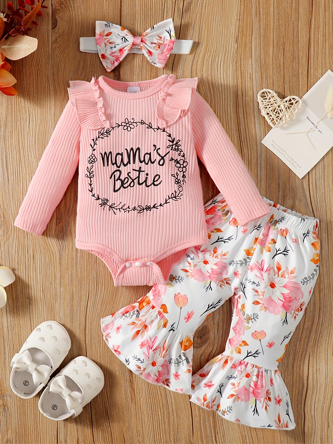 Mommy and newborn on sale baby girl matching outfits