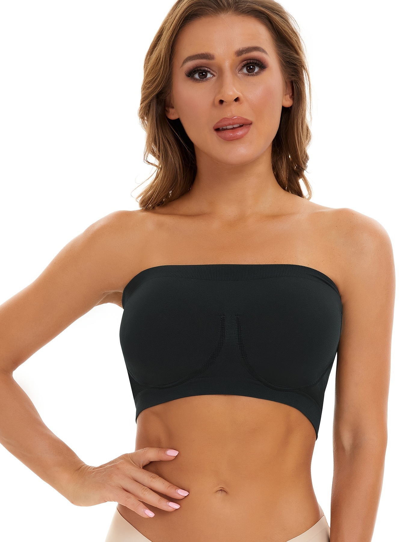 Pack of 5 Compression Tube Bras for Women Strapless and Breathable Ladies  Undergarments