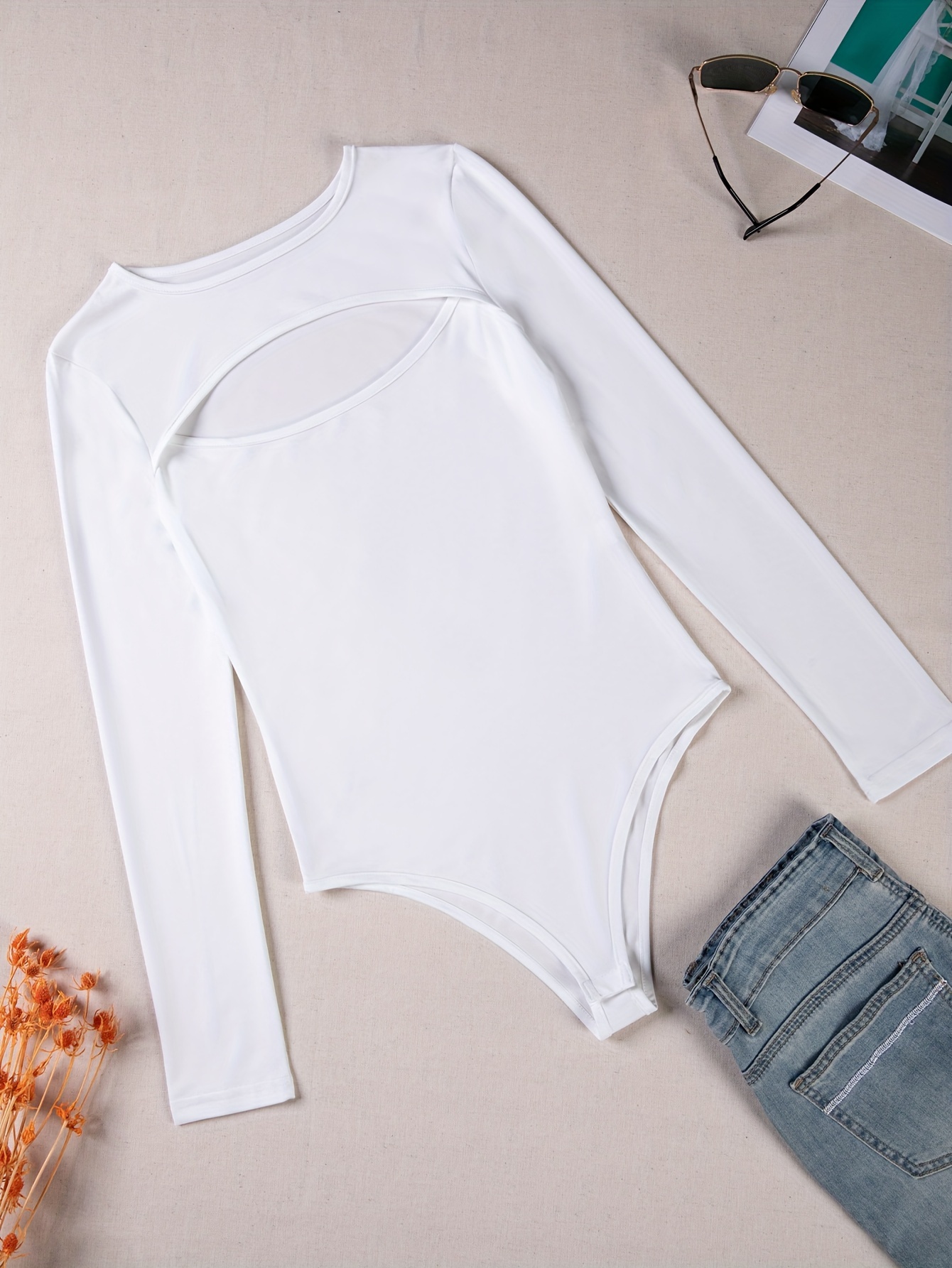 White Bodysuits - Temu