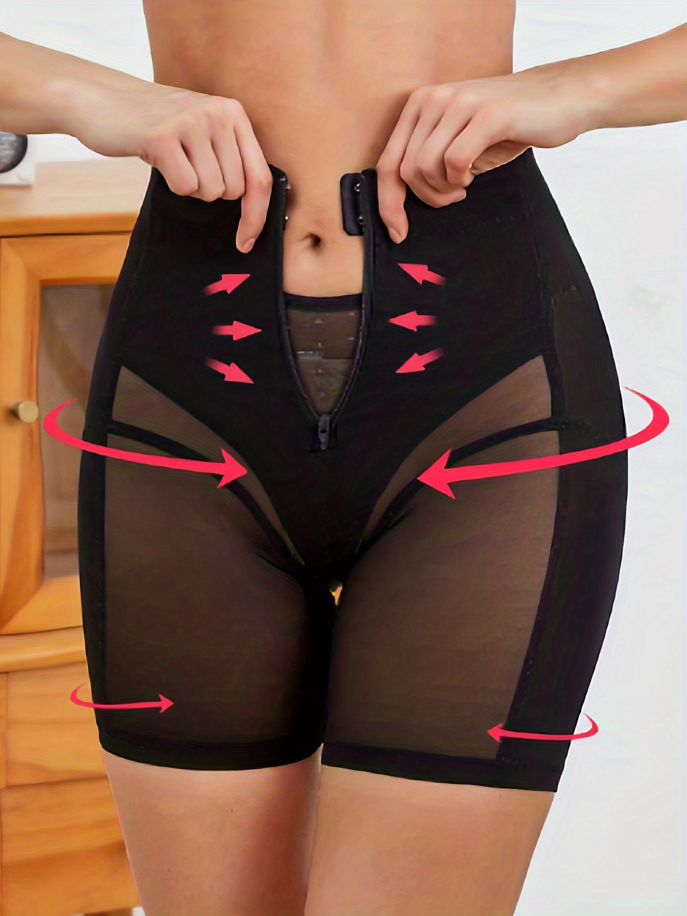 Shapewear for Women Tummy Control Faja Shorts Cross Compression Body Shaper  Seam
