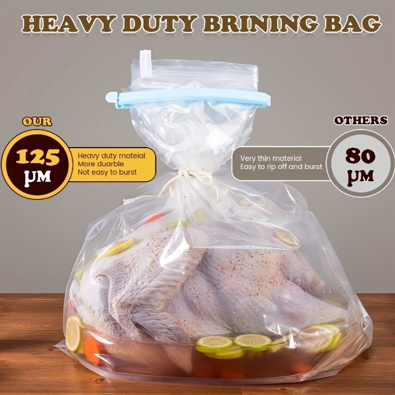 20 bolsas de horno tamaño pavo | Bolsa de horno grande para cocinar pavo  día de Thangkgiving Turquía, paquete de 2