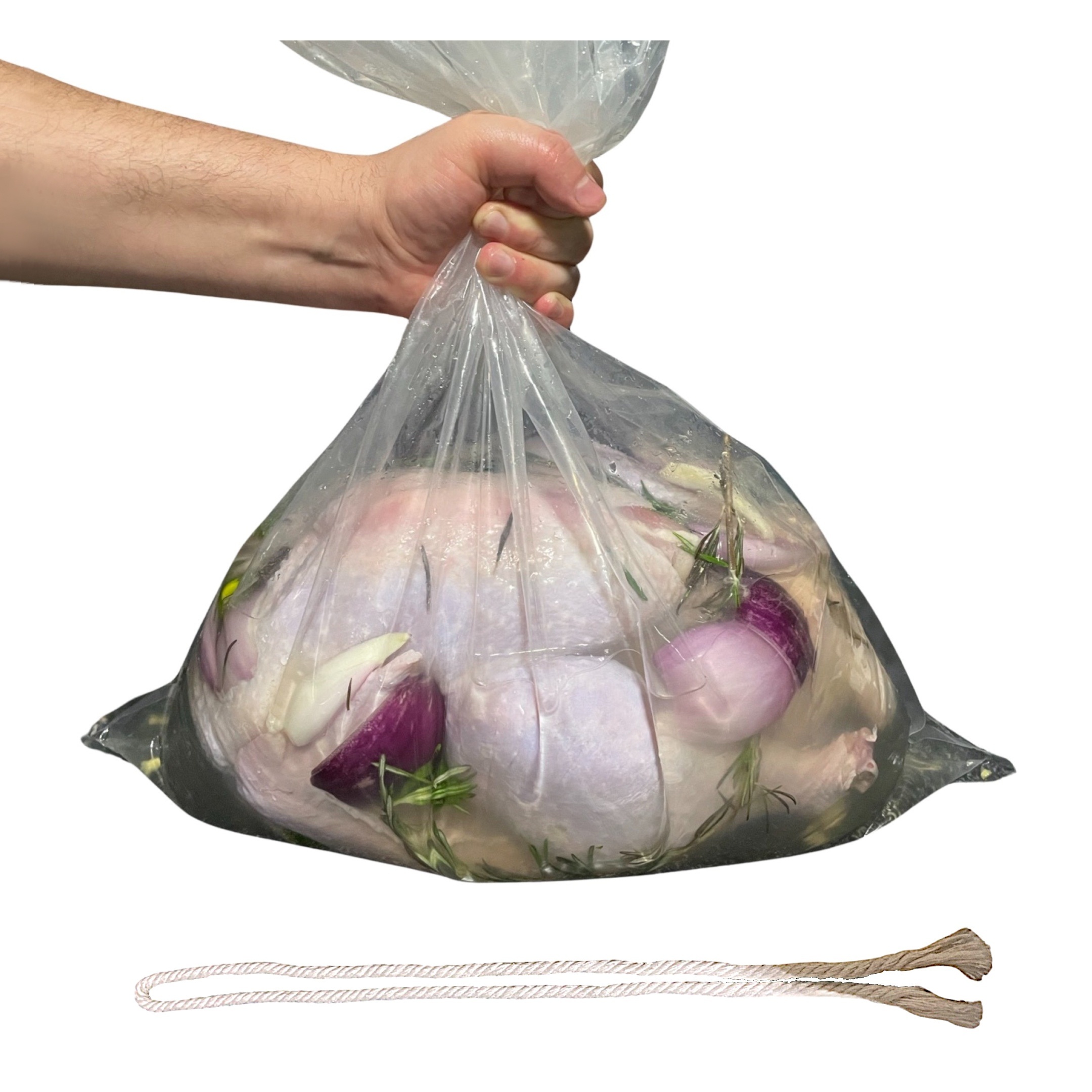 Comprar 10/20 piezas bolsa de pavo bolsas para asar en horno manga